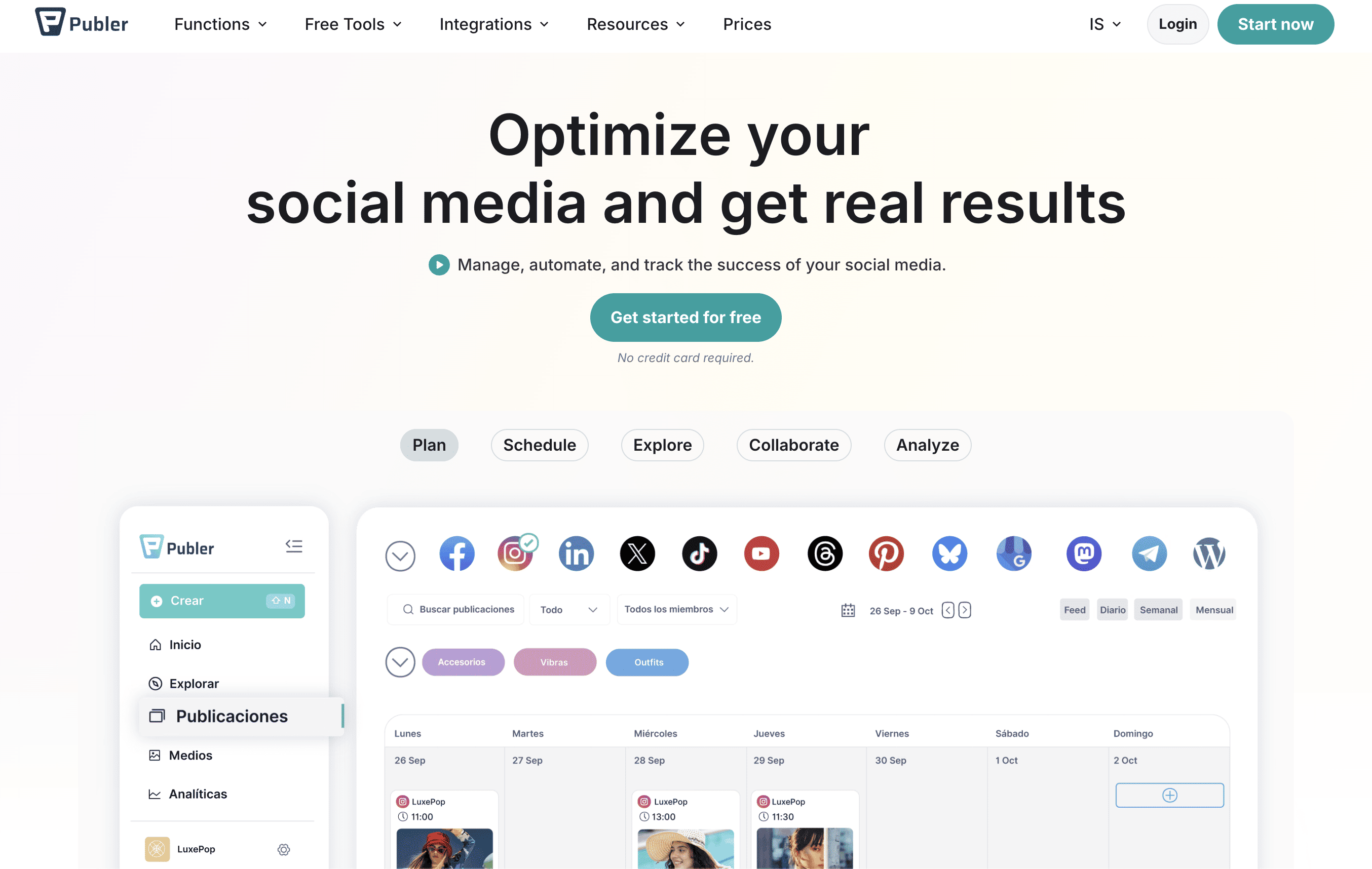 publer social media scheduling tool